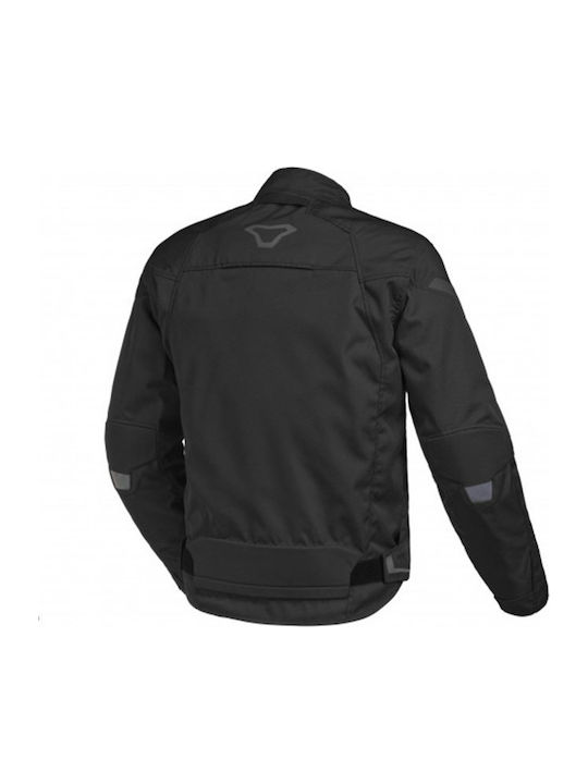 Macna Solute Winter Herren Motorradjacke Wasserdicht Schwarz