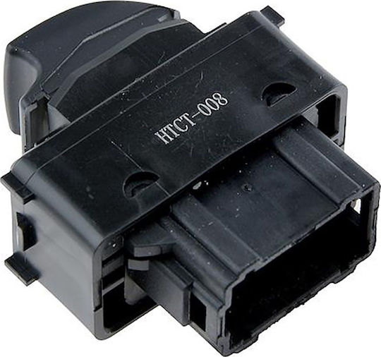 NTY Car Window Switch for Peugeot 207 6pin Black
