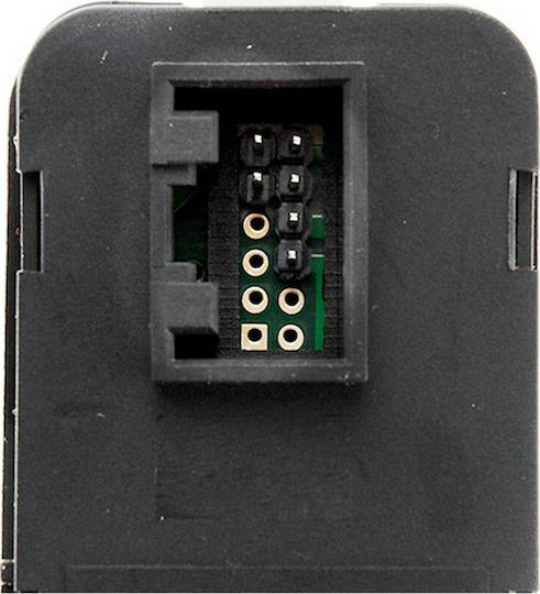 NTY Car Window Switch for Opel Astra / Zafira 6pin Black