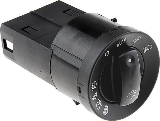 NTY Lichtschalter Auto für Audi A4 2001-2008 17pin Schwarz