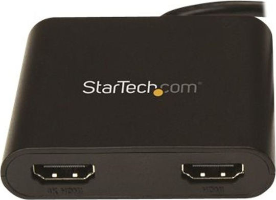 StarTech Μετατροπέας USB-A male σε HDMI 2x female 1τμχ USB32HD2