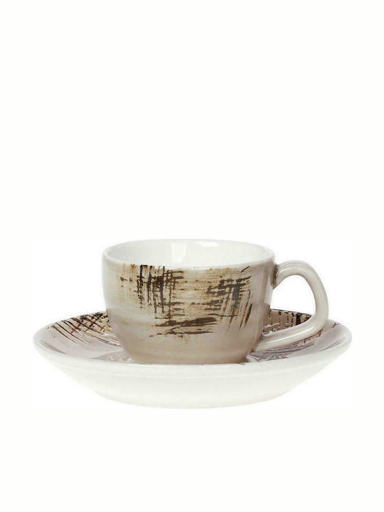 Cryspo Trio Country Set Tassen Espresso