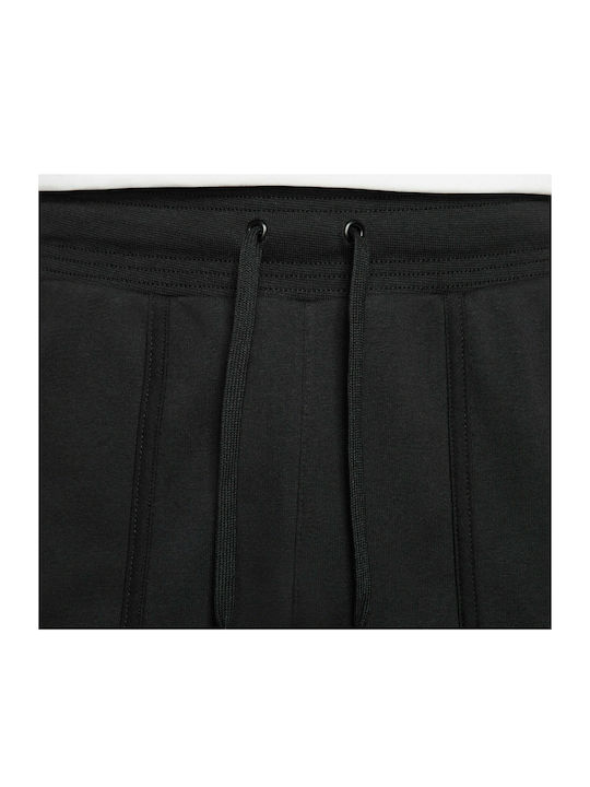 NSW Air Fleece Bermudă Sportivă de Bărbați Neagră