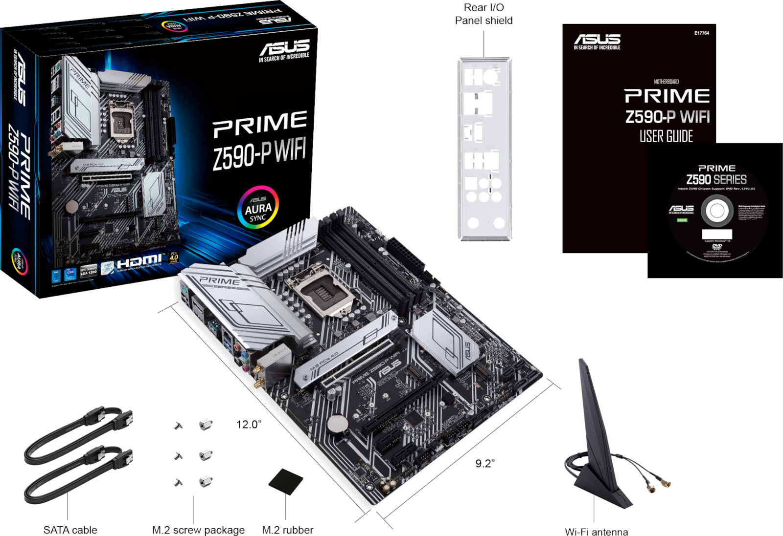 Asus Prime Z590P WiFi Motherboard ATX με Intel 1200 Socket Skroutz.gr