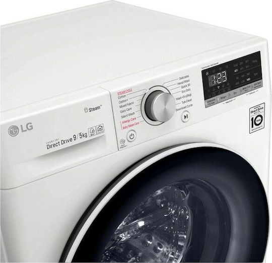 LG Washer Dryer 9kg/5kg Steam 1600 Rounds with Wi-Fi