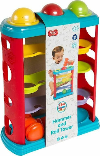 Smyk Hammer Toy Base with Balls for 12++ Months
