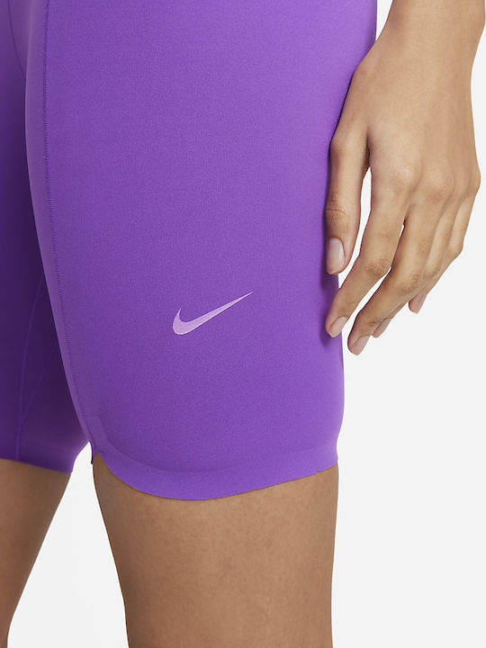 Dri-Fit One Luxe 7' Training Women's Leggings Shorts High Waist Purple