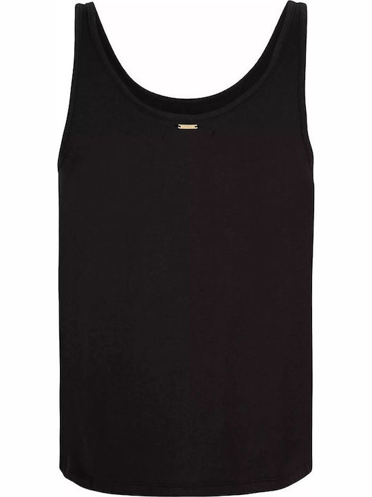 Women's Athletic Blouse Sleeveless Black