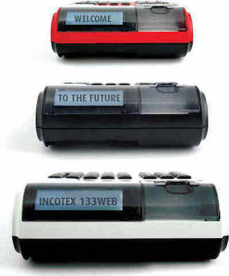 Incotex 133 WEB Ταμειακή Μηχανή με Μπαταρία σε Μαύρο Χρώμα