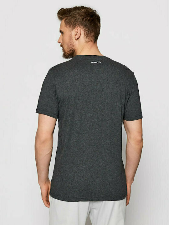 Musto Men's Short Sleeve T-shirt Gray 82020-844