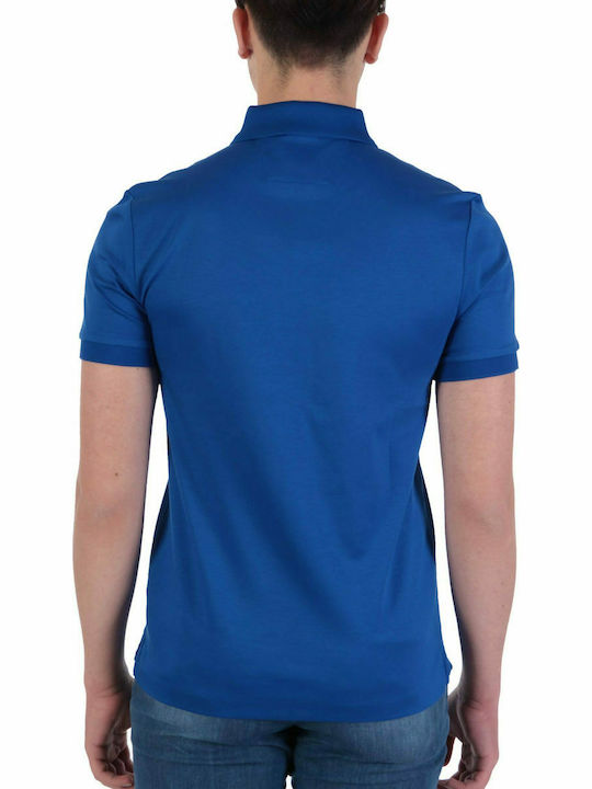 Hugo Boss Men's Short Sleeve Blouse Polo Blue