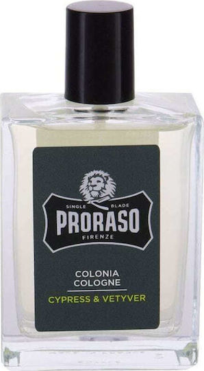 Proraso Cypress & Vetiver Eau de Cologne 100ml