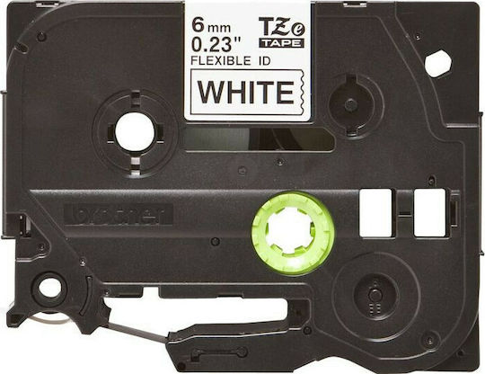 Brother TZe-FX211 Label Maker Tape 8m x 6mm In White Colour Compatible With Brother TZe/TZ