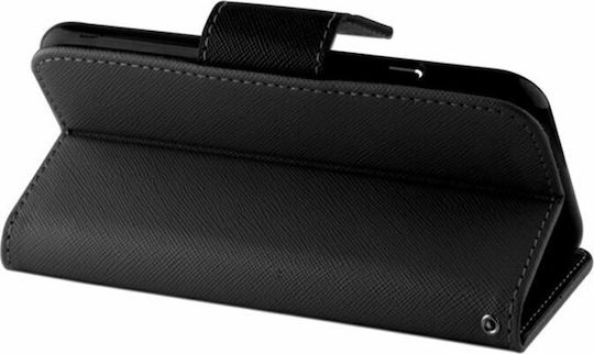 iSelf Fancy Wallet Δερματίνης Μαύρο (Realme 7 Pro)