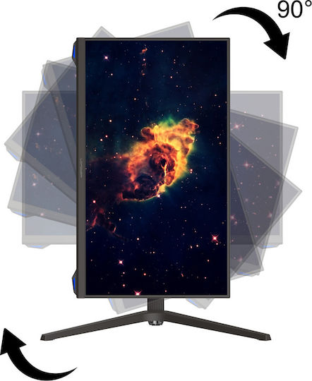 LC-Power LC-M25-FHD-144 IPS Monitor 24.5" FHD 1920x1080 144Hz με Χρόνο Απόκρισης 3ms GTG