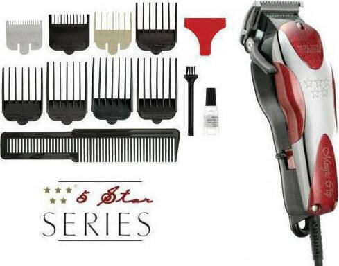 Wahl Professional Επαγγελματική Κουρευτική Μηχανή Ρεύματος Κόκκινη 8451-830