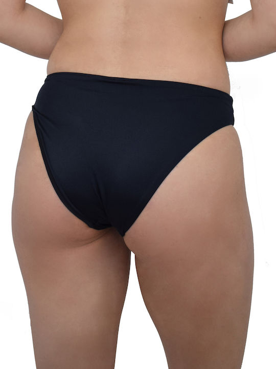 Bluepoint Bikini Alunecare Talie înaltă Negru