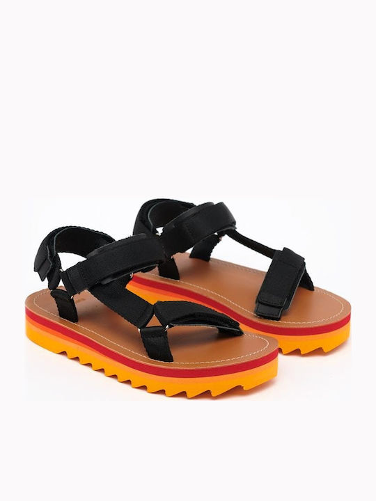 Γυναικεία Σανδάλια Sporty Μαύρα