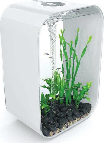 Oase BiOrb Life 60 MCR Ενυδρείο Ψαριών Χωρητικότητας 60lt με Φωτισμό, Φίλτρο, 42x28x62εκ. Λευκό