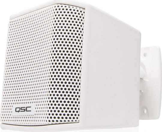 QSC AD-S.SAT Παθητικό Επιτοίχιο Ηχείο 25W (Τεμάχιο) Λευκό