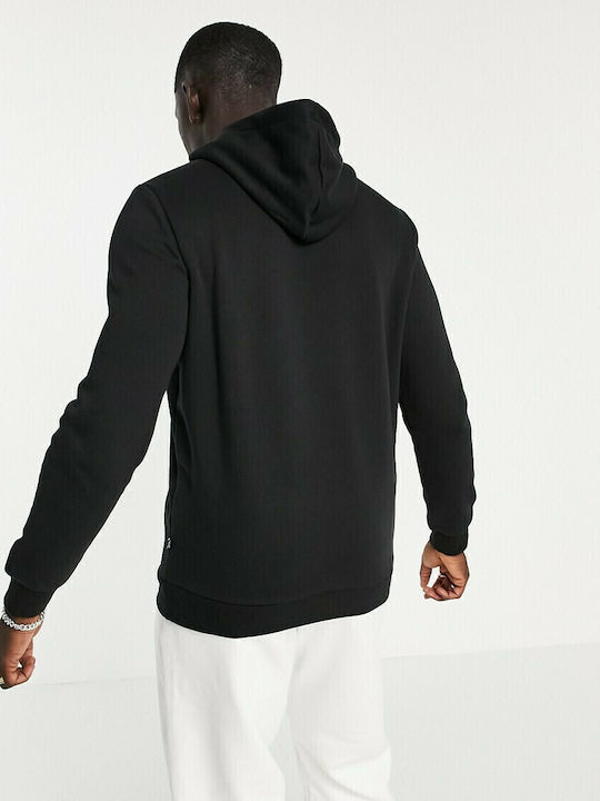 PUMA Мъжки Суитшърт Черен с Качулка