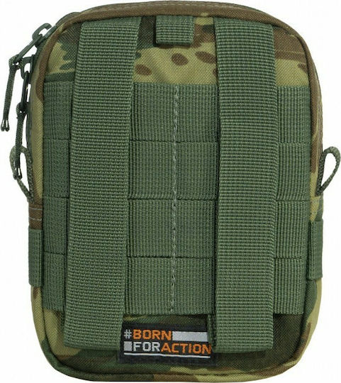 Pentagon Speedmin Pouch Military Pouch Belt made of Polyester Greek Camouflage 0.8lt