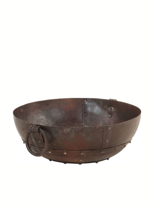 vidaXL Firepit Brown 40x40x30cm