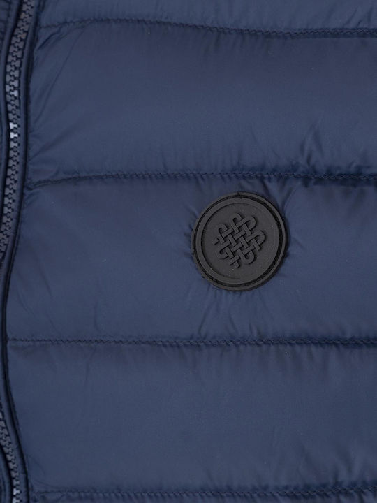 Αμάνικο Μπουφάν Puffer Μπλε