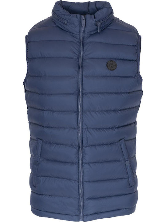 Αμάνικο Μπουφάν Puffer Μπλε