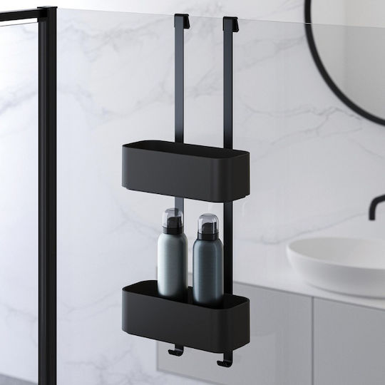 Geesa Wall Mounted Organizer 8902-400 Black Matt