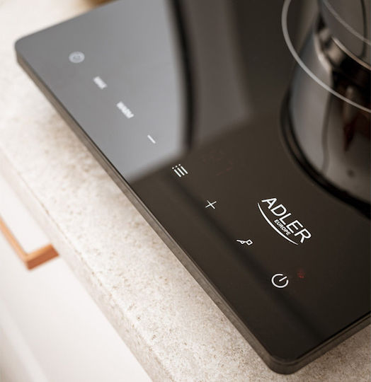 Adler AD-6513 Induction Countertop Single Burner Black