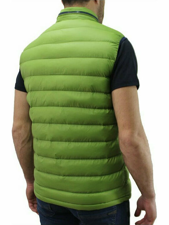 Dors Men's Sleeveless Puffer Jacket Green