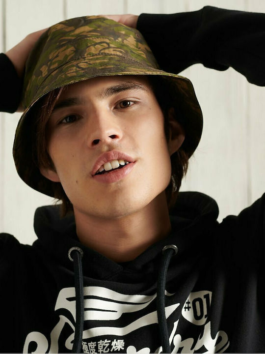 Superdry Herren-Hut Bucket-Stil Khaki