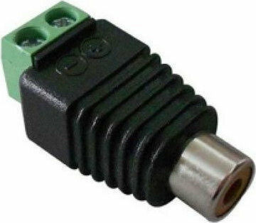 Tele Anschlussstecker für CCTV-Systeme AA-010/RCA01F