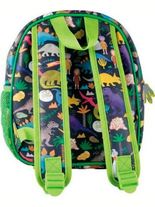 Floss & Rock Dinosaur School Bag Backpack Kindergarten in Green color