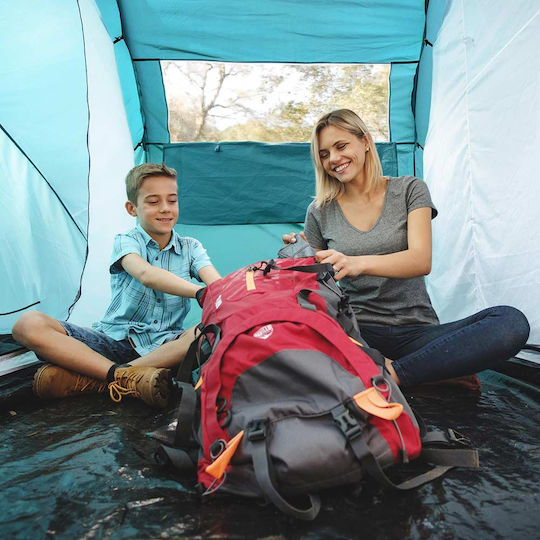 Bestway Camping Tent Tunnel Blue with Double Cloth 3 Seasons for 4 People 460x230x185cm