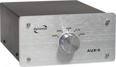 Dynavox AUX-S Audio Selector Switch Ασημί