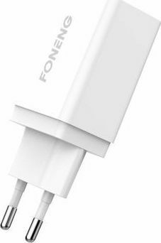 Foneng Charger Without Cable with USB-A Port White (K300)