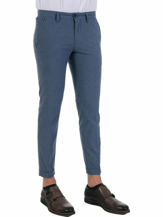 AT.P.CO CHINO TROUSERS SASA45 POP1/TS11 RAFFIA BLUE