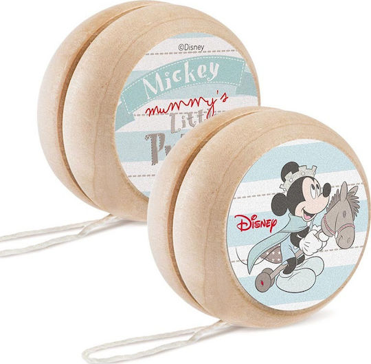 Bombonieră de Botez cu Yo-Yo Mickey Mouse Prinț din Lemn 25buc