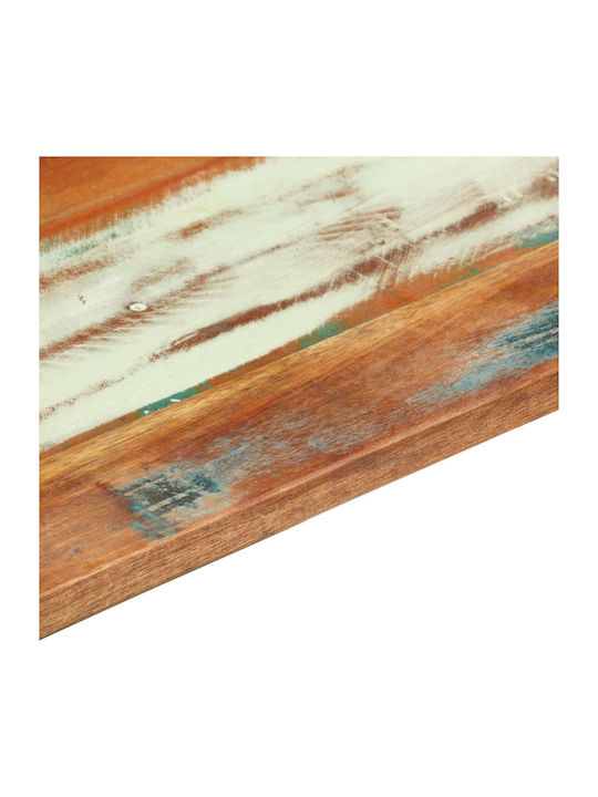 vidaXL Square Table Surface made of Solid Wood in Multicolour Color 70x70cm 286048 1pcs