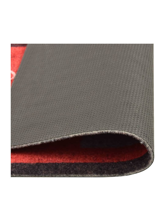 vidaXL Tomatoes Kitchen Mat Runner with Anti-slip Underlay Red 60x180εκ.