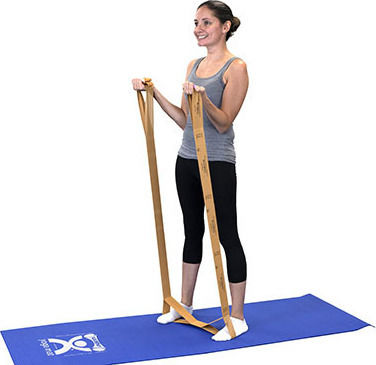 Cando Multi-Grip Bandă de rezistență pentru exerciții Foarte moale Bej 1.8m