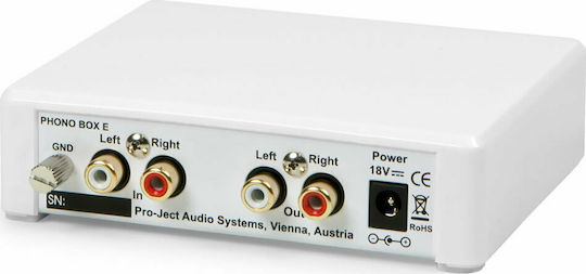 Pro-Ject Audio Box E Phono Preamp White