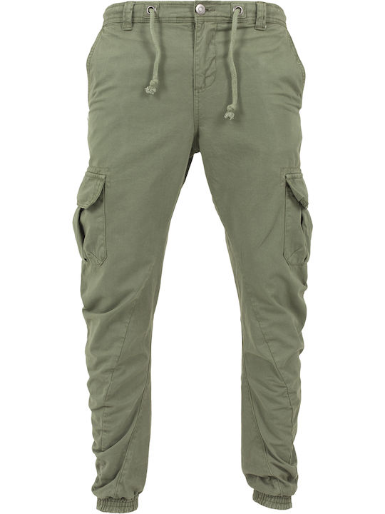 Cargo Trousers in Regular Fit Olive