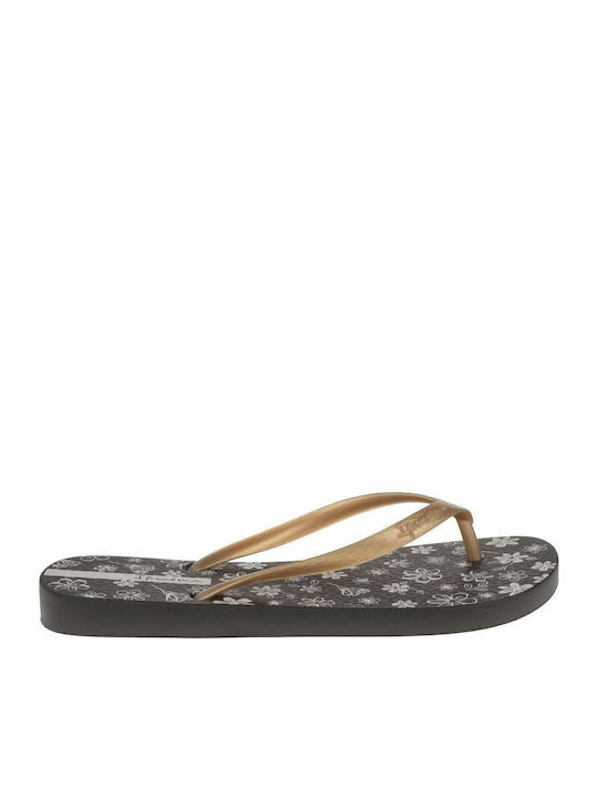 Oasis Frauen Flip Flops in Gold Farbe