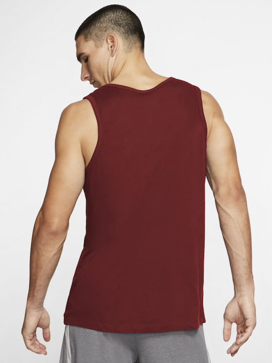 Dri-Fit Athletic T-shirt Burgundy