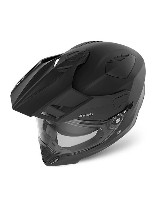 Airoh Commander 2 Black Matt Motorcycle Helmet On-Off ECE 22.05 / DOT 1430gr with Pinlock and Sunvisor