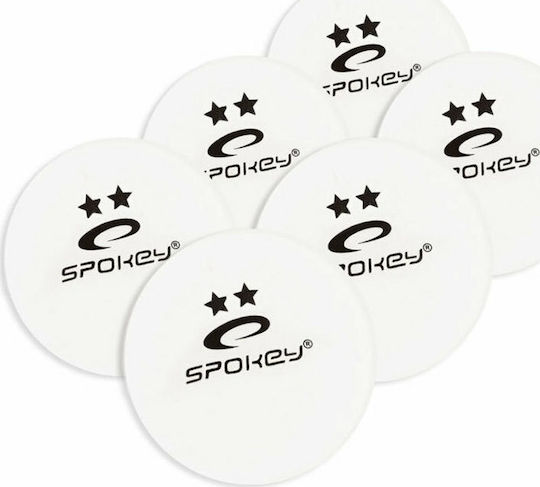 Spokey Skilled 81874 Μπαλάκια Ping Pong 2-Star 6τμχ