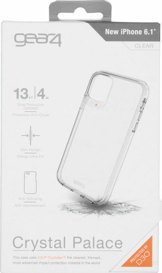 Gear4 Crystal Palace Back Cover Silicone Transparent (iPhone 11)